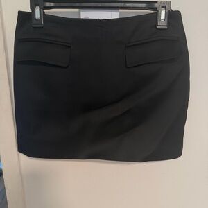 Aritzia Classic Black Women's Mini Skirt